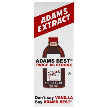 Adams Best Twice as Strong Vanilla Extract, 1.5 oz