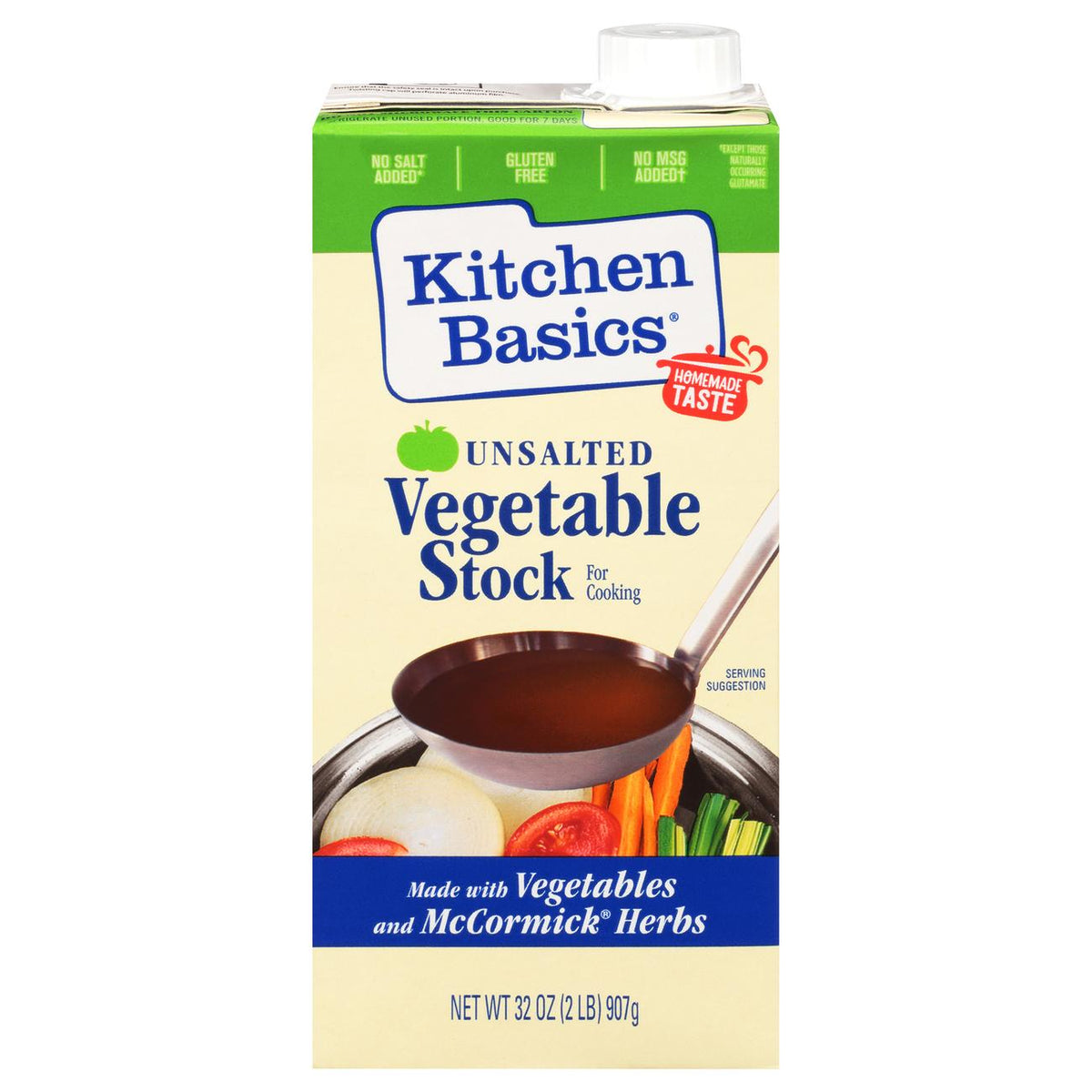 Kitchen Basics Unsalted Vegetable Stock