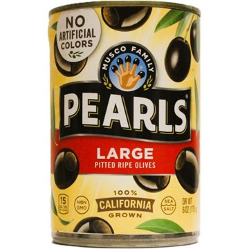 Musco Family Olive Co. Pearls Large Pitted California Ripe Olives