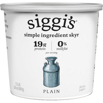 Siggi's Nonfat Strained Icelandic Skyr Yogurt - Plain