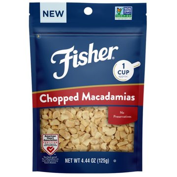 Fisher Chopped Macadamia Nuts