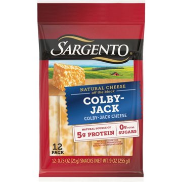 Sargento Colby-Jack Cheese Sticks, 12 ct, 9 oz
