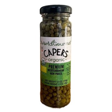 World Gourmet Organic Non-Pareil Capers