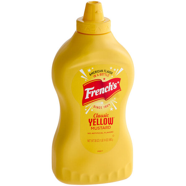 French's 100% Natural Classic Yellow Mustard, 30 oz
