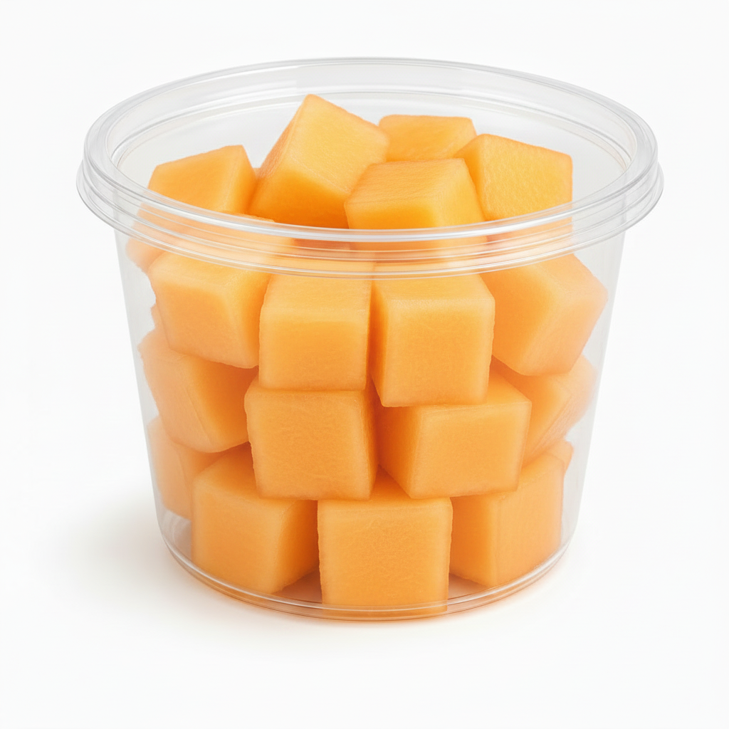 Cantaloupe Cubes, 16 oz