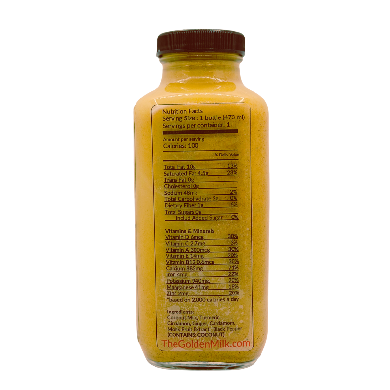 Zero Sugar Golden Milk