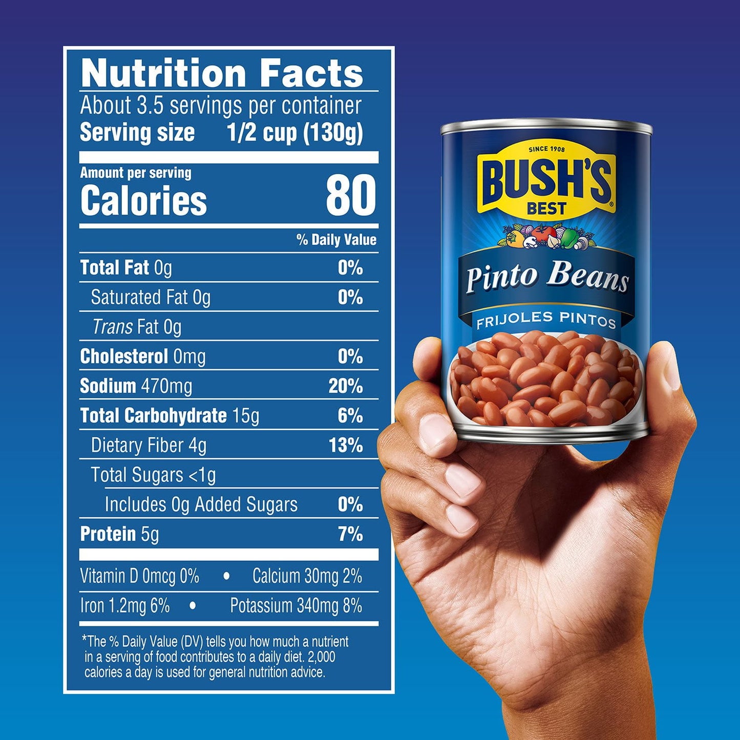 Bush's Pinto Beans, 16 oz
