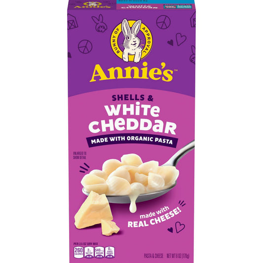 Annie's Organic Macarrones con Queso, paquete variado, 170 g