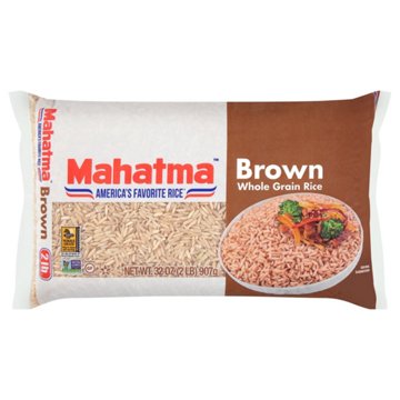 Mahatma Brown Whole Grain Rice, 2 lb