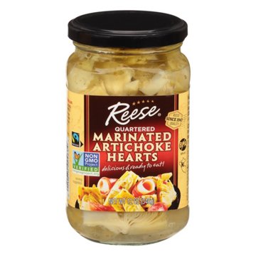 Reese Artichoke Hearts Quartered Marinated, 12 oz