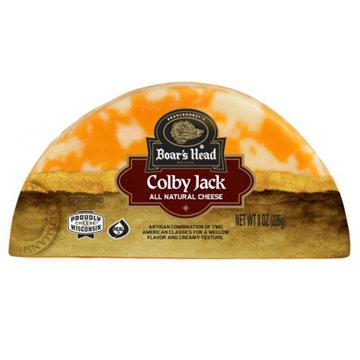 Boar's Head Colby Jack Cheese, 8 oz