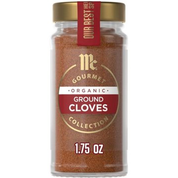 McCormick Gourmet Organic Ground Cloves, 1.75 oz