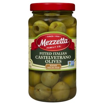 Mezzetta Pitted Italian Castelvetrano Green Olives