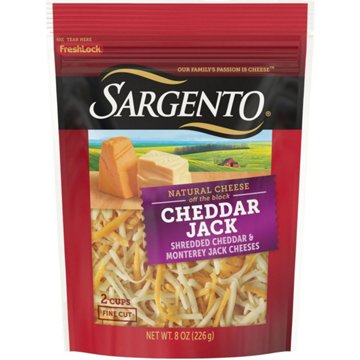 Sargento Off The Block Cheddar & Monterey Jack Shredded