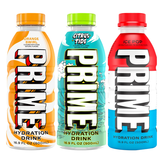 Bebida PRIME Hydration, paquete variado de edición limitada, 499 ml