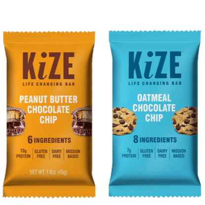 Paquete Surtido de Barritas KiZE Life Changing, 1.5 oz