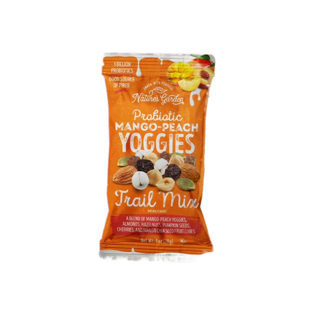 Nature’s Garden Probiotic Yoggies Trail Mix, Mango and Berry Mix, 1 oz