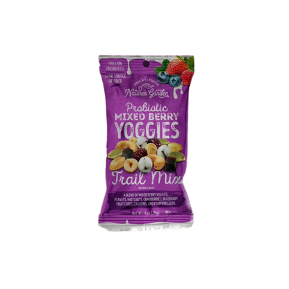 Nature’s Garden Probiotic Yoggies Trail Mix, Mango and Berry Mix, 1 oz