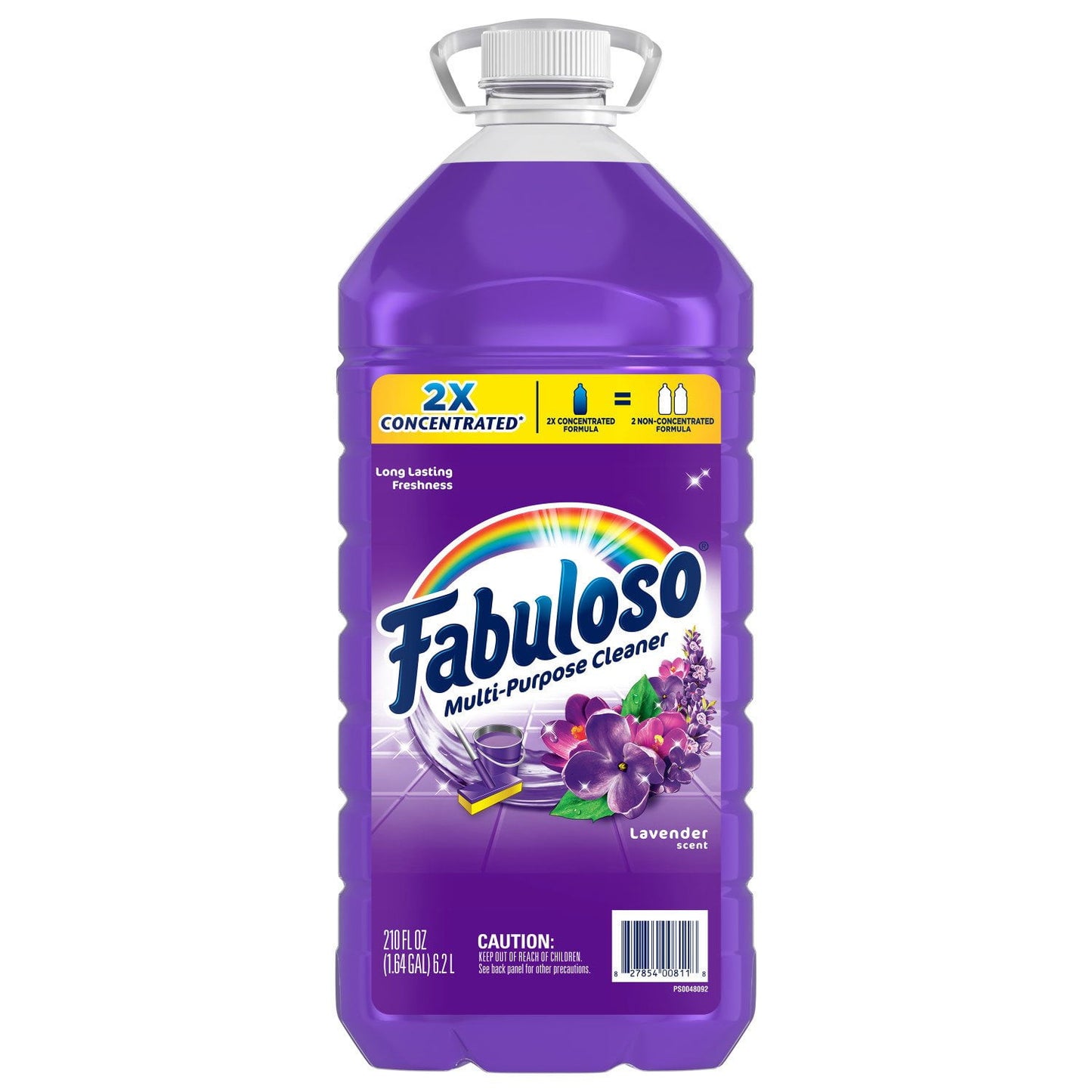 Limpiador multiusos concentrado Fabuloso 2X, lavanda, 6.2 L