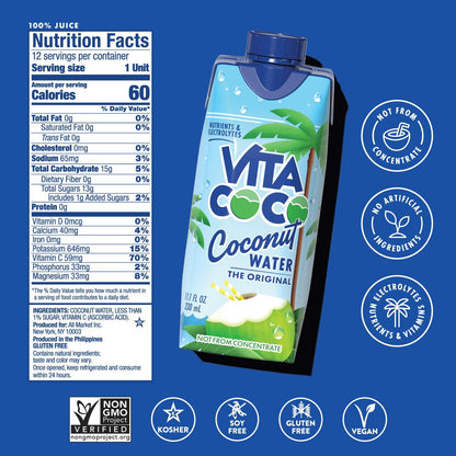 Vita Coco Coconut Water, 11.1 fl oz