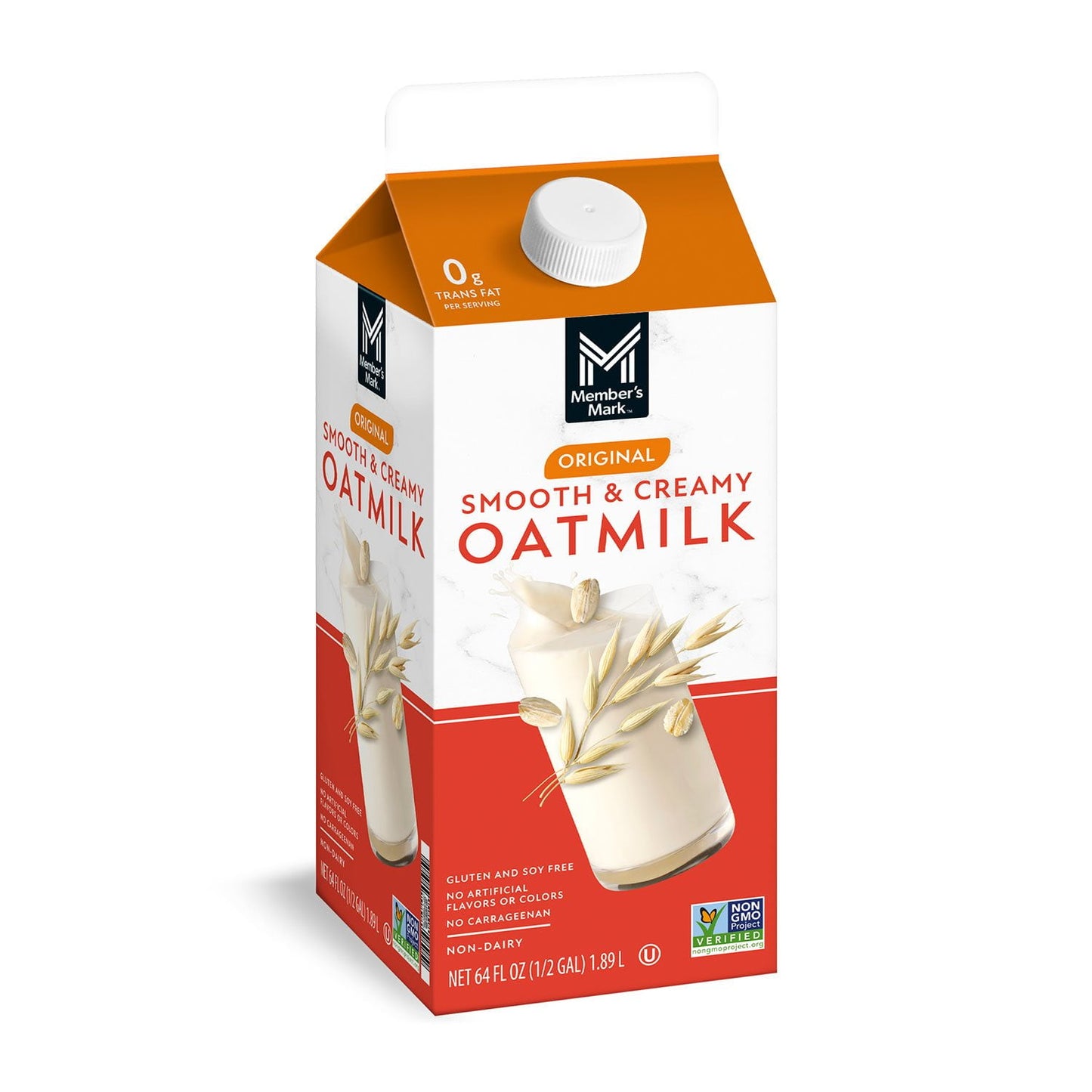 Bebida de avena original Member's Mark, 64 oz líq.