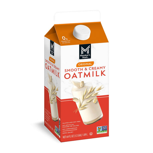 Bebida de avena original Member's Mark, 64 oz líq.