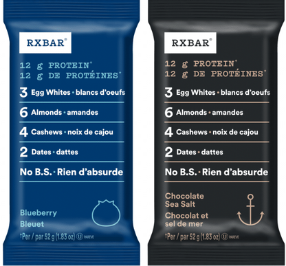RXBAR Protein Bar Variety Pack, 4 Pack
