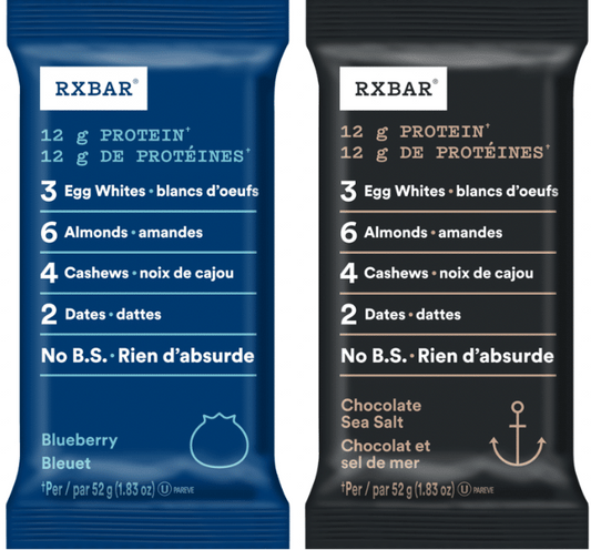 RXBAR Protein Bar Variety Pack, 4 Pack