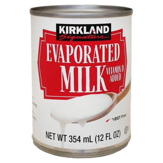 Leche evaporada Kirkland Signature, 12 fl oz