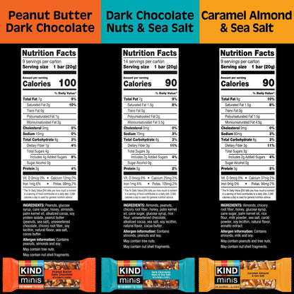 KIND Minis Snack Bar Variety Pack, 0.7 oz
