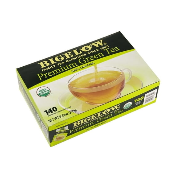 Té Verde Orgánico Premium Bigelow, 140 unidades