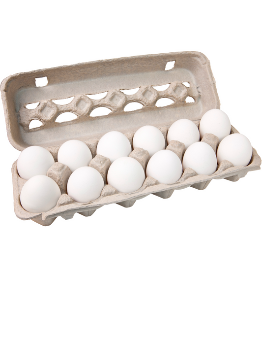 Two (2) Dozen White Eggs