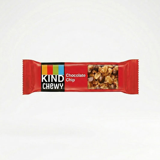 Barras de granola masticables con trocitos de chocolate KIND Kids, .81 oz