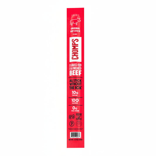Chomps Original Beef Sticks, Suaves, 1.15 oz