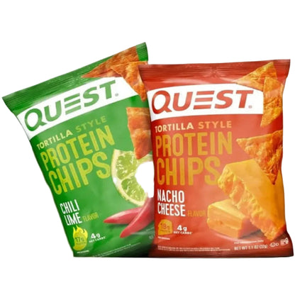 Quest Tortilla Style Protein Chips Variety Pack, 1.1 oz