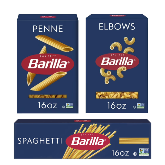 Barilla Paquete Variado de Pasta, 1 lb