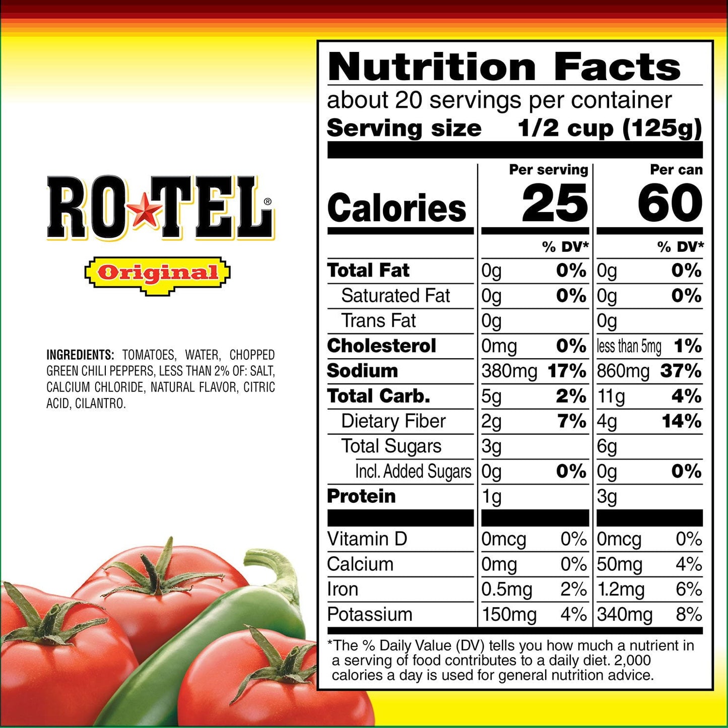 Ro-Tel Diced Tomatoes & Green Chilies, 10 oz