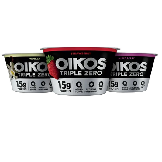Oikos Triple Zero Nonfat Blended Greek Yogurt, 5.3 oz